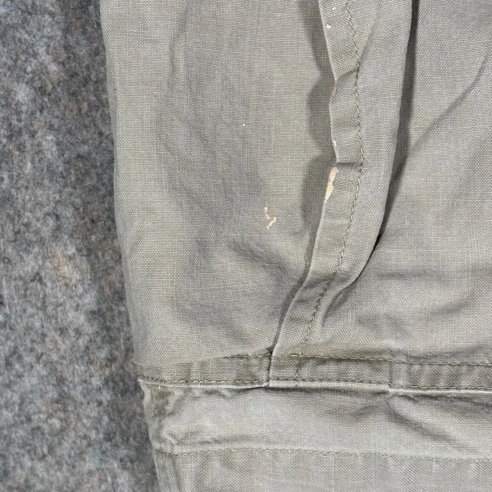 VTG Banana Republic Safari Cargo‎ Shorts Mens 34 Khaki Travel Cotton Distressed
